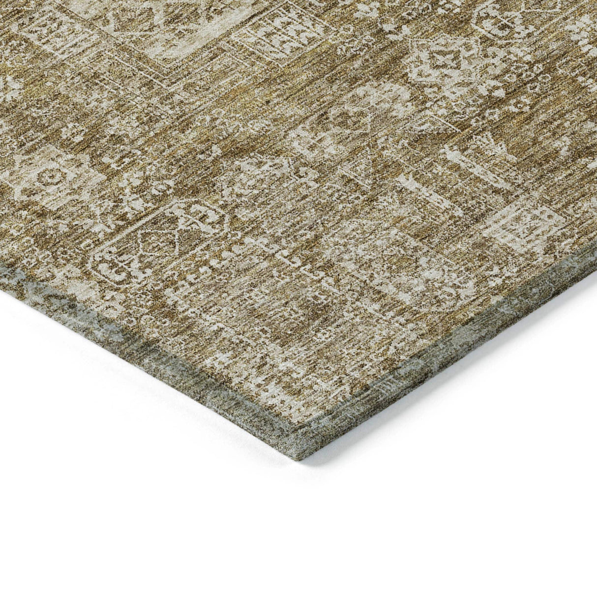 Machine Washable Indoor/ Outdoor Chantille Vintage Traditional Rug