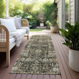 Machine Washable Indoor/ Outdoor Chantille Vintage Traditional Rug
