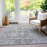 Machine Washable Indoor/ Outdoor Chantille Vintage Traditional Rug