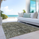 Machine Washable Indoor/ Outdoor Chantille Vintage Traditional Rug