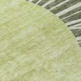 Machine Washable Indoor/ Outdoor ChantilleSunburst Modern Rug