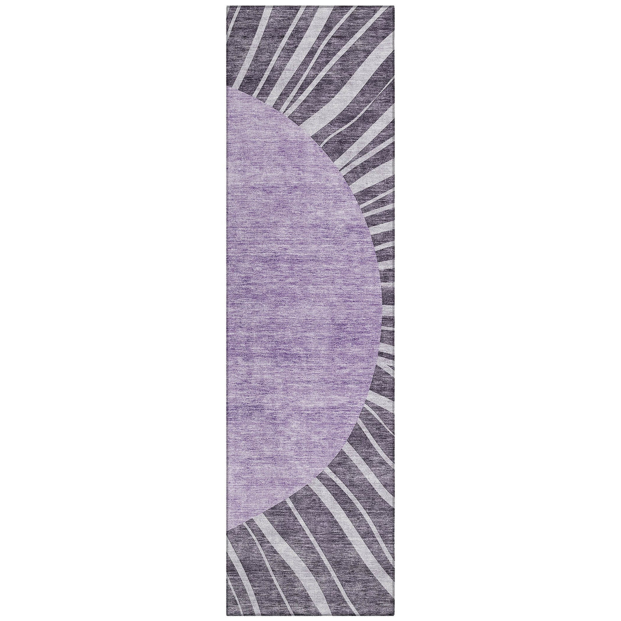 Machine Washable Indoor/ Outdoor ChantilleSunburst Modern Rug