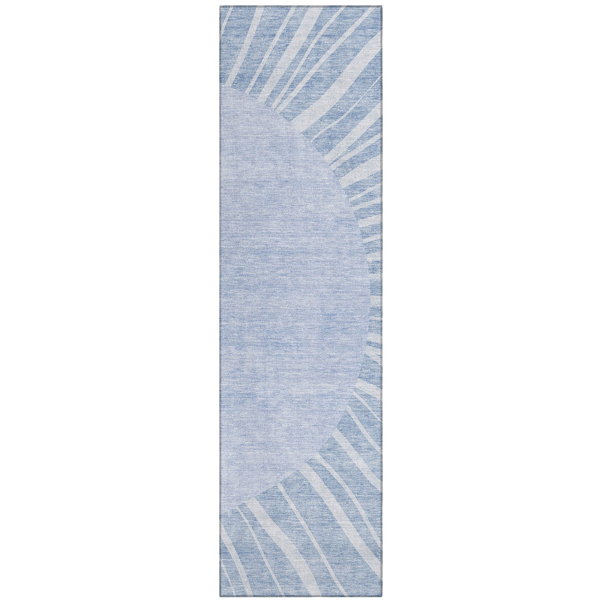 Machine Washable Indoor/ Outdoor ChantilleSunburst Modern Rug