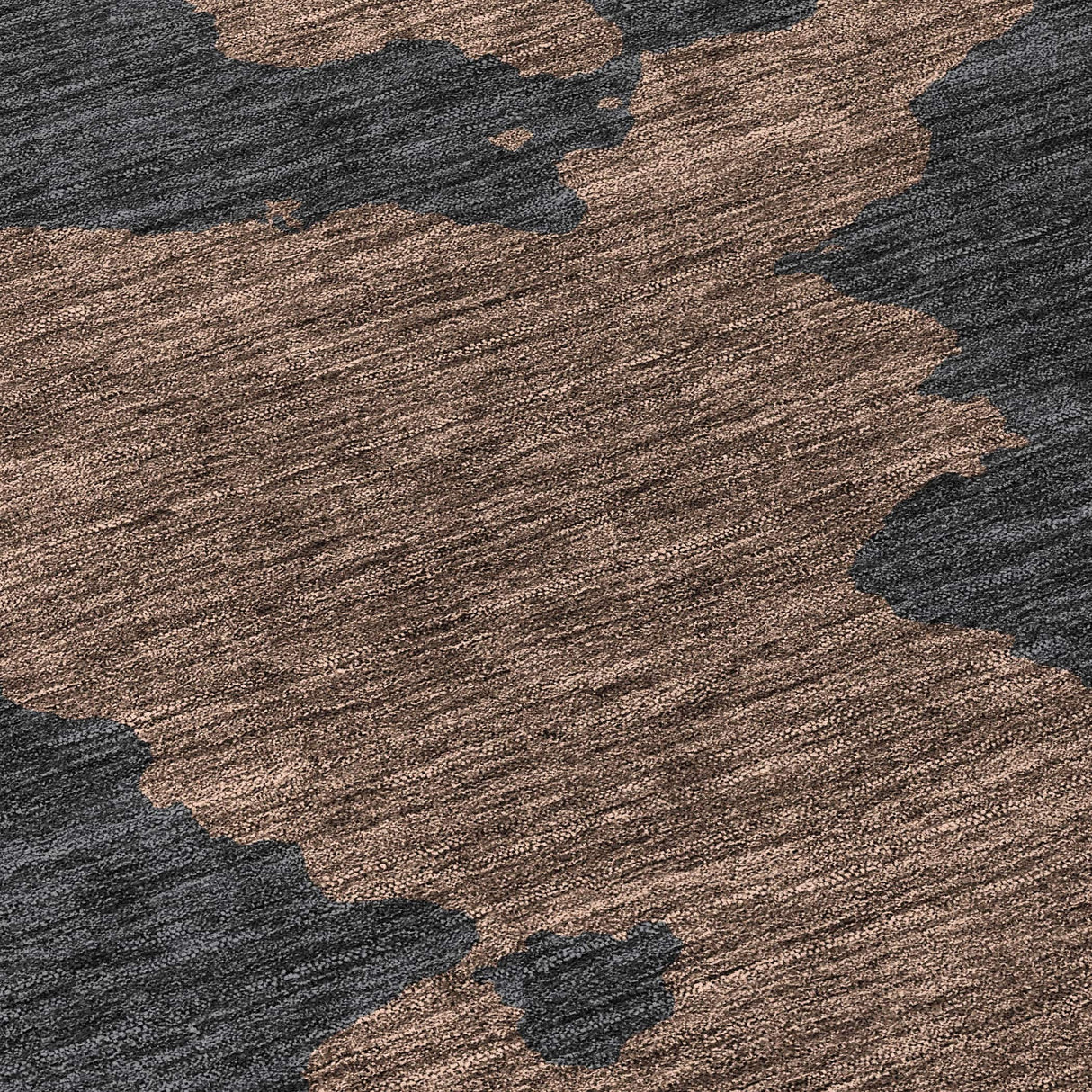 Machine Washable Indoor/ Outdoor Contemporary Abstract Chantille Rug