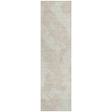 Machine Washable Indoor/ Outdoor Contemporary Abstract Chantille Rug
