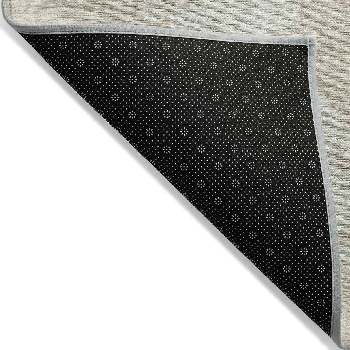 Machine Washable Indoor/ Outdoor Contemporary Abstract Chantille Rug