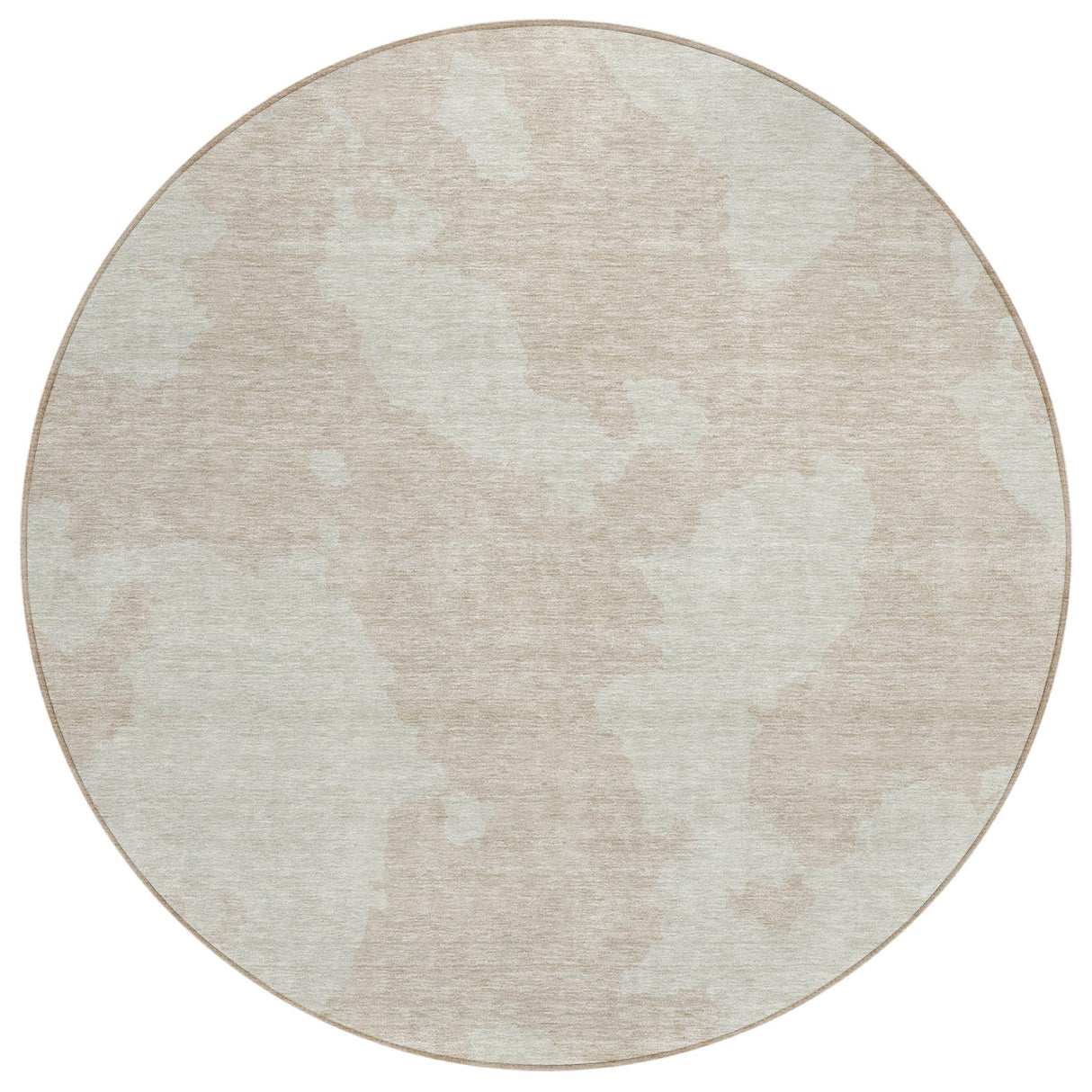 Machine Washable Indoor/ Outdoor Contemporary Abstract Chantille Rug
