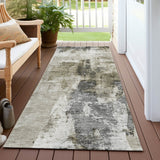Machine Washable Indoor/ Outdoor Contemporary Chantille Rug