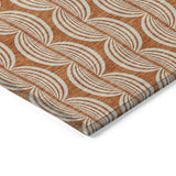Machine Washable Indoor/ Outdoor Contemporary Chantille Rug