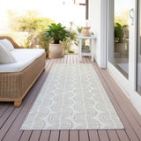 Machine Washable Indoor/ Outdoor Contemporary Chantille Rug