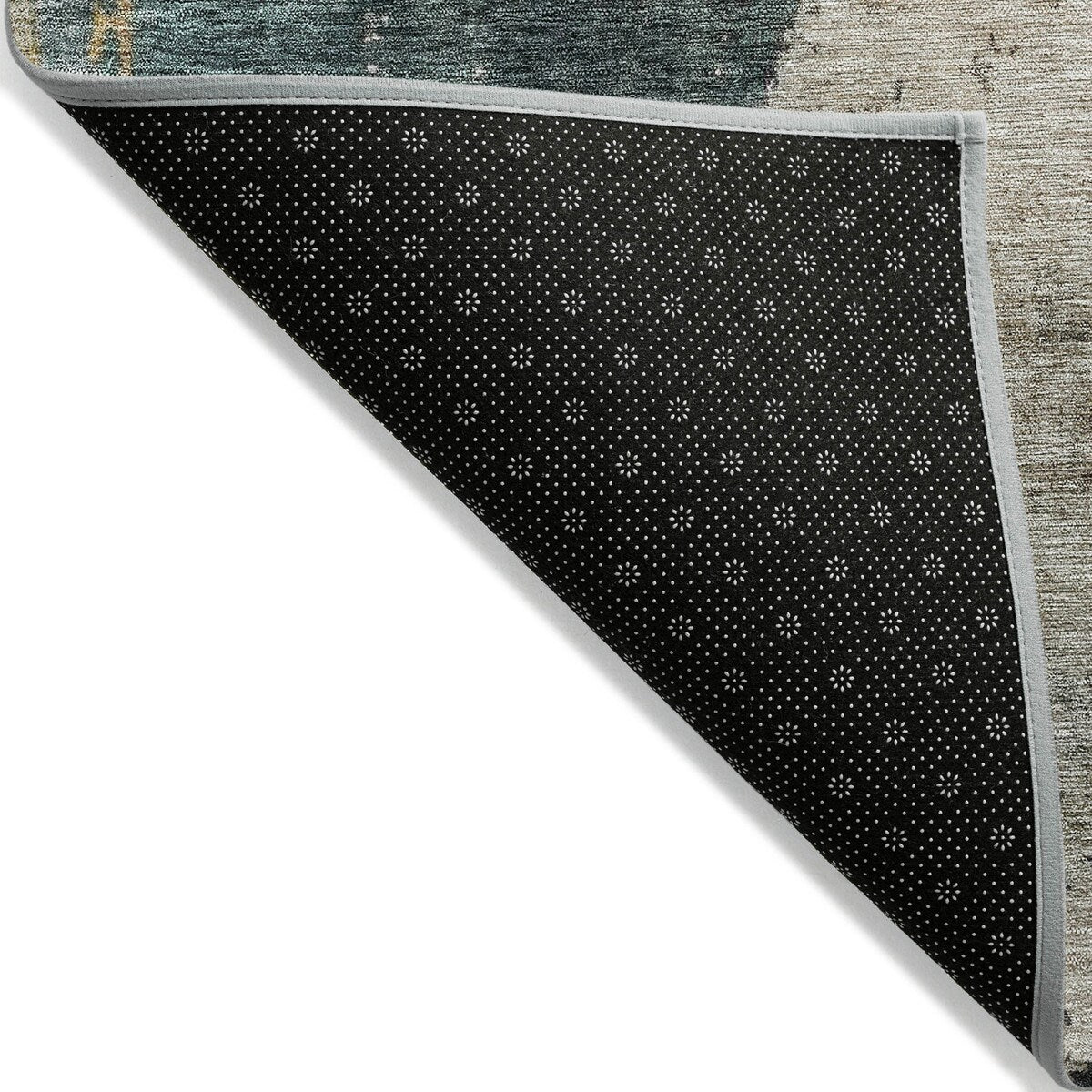 Machine Washable Indoor/ Outdoor Contemporary Chantille Rug