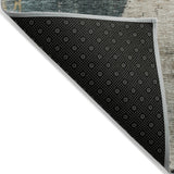 Machine Washable Indoor/ Outdoor Contemporary Chantille Rug