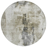 Machine Washable Indoor/ Outdoor Contemporary Chantille Rug