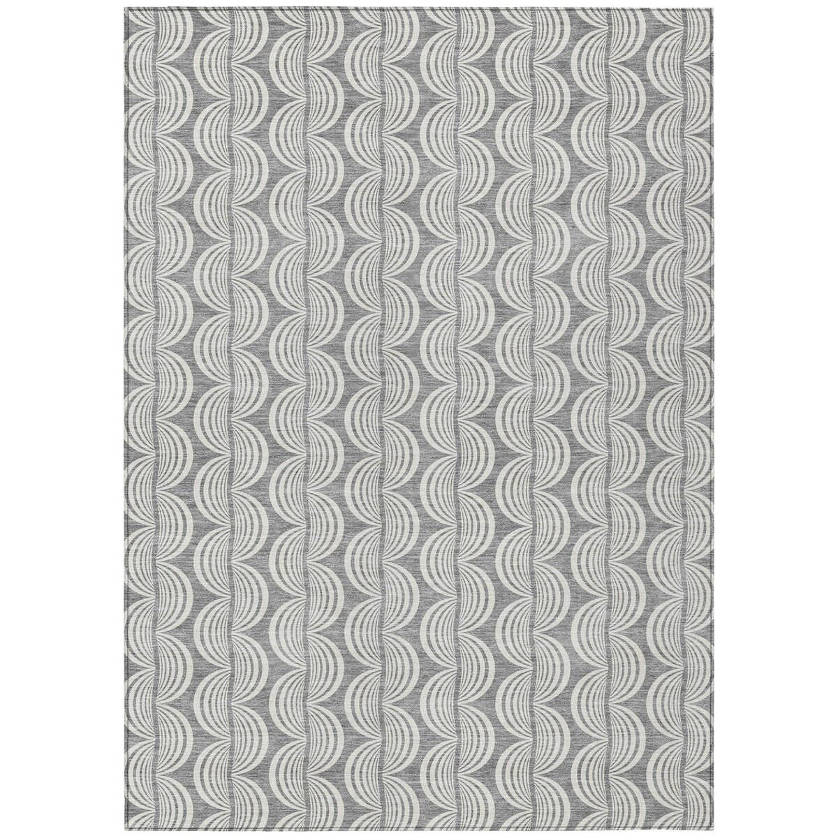 Machine Washable Indoor/ Outdoor Contemporary Chantille Rug