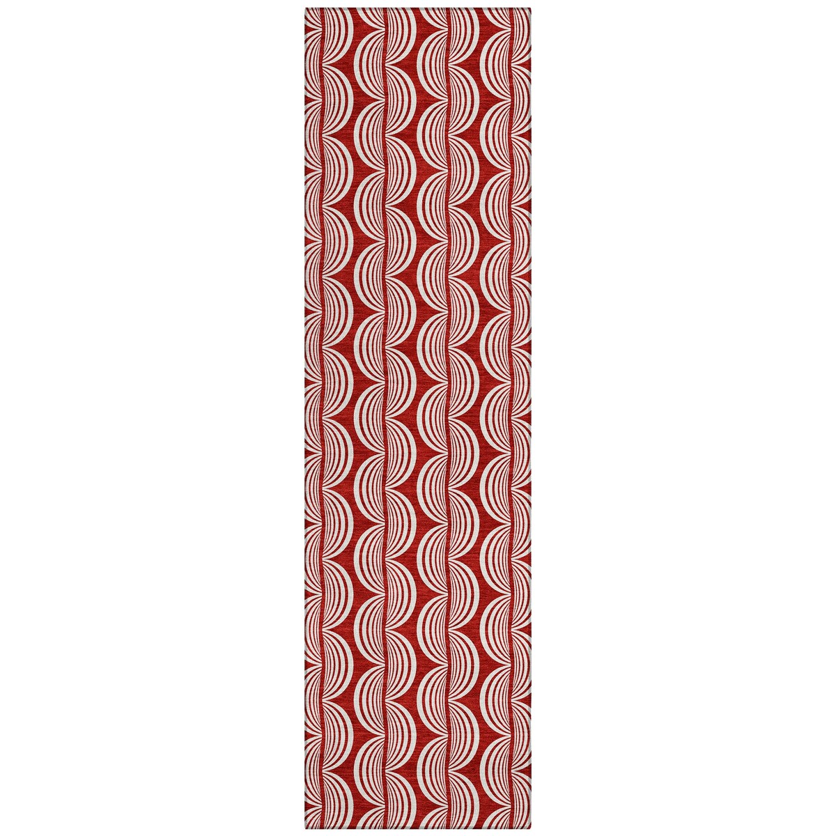 Machine Washable Indoor/ Outdoor Contemporary Chantille Rug