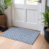 Machine Washable Indoor/ Outdoor Contemporary Chantille Rug