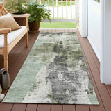 Machine Washable Indoor/ Outdoor Contemporary Chantille Rug