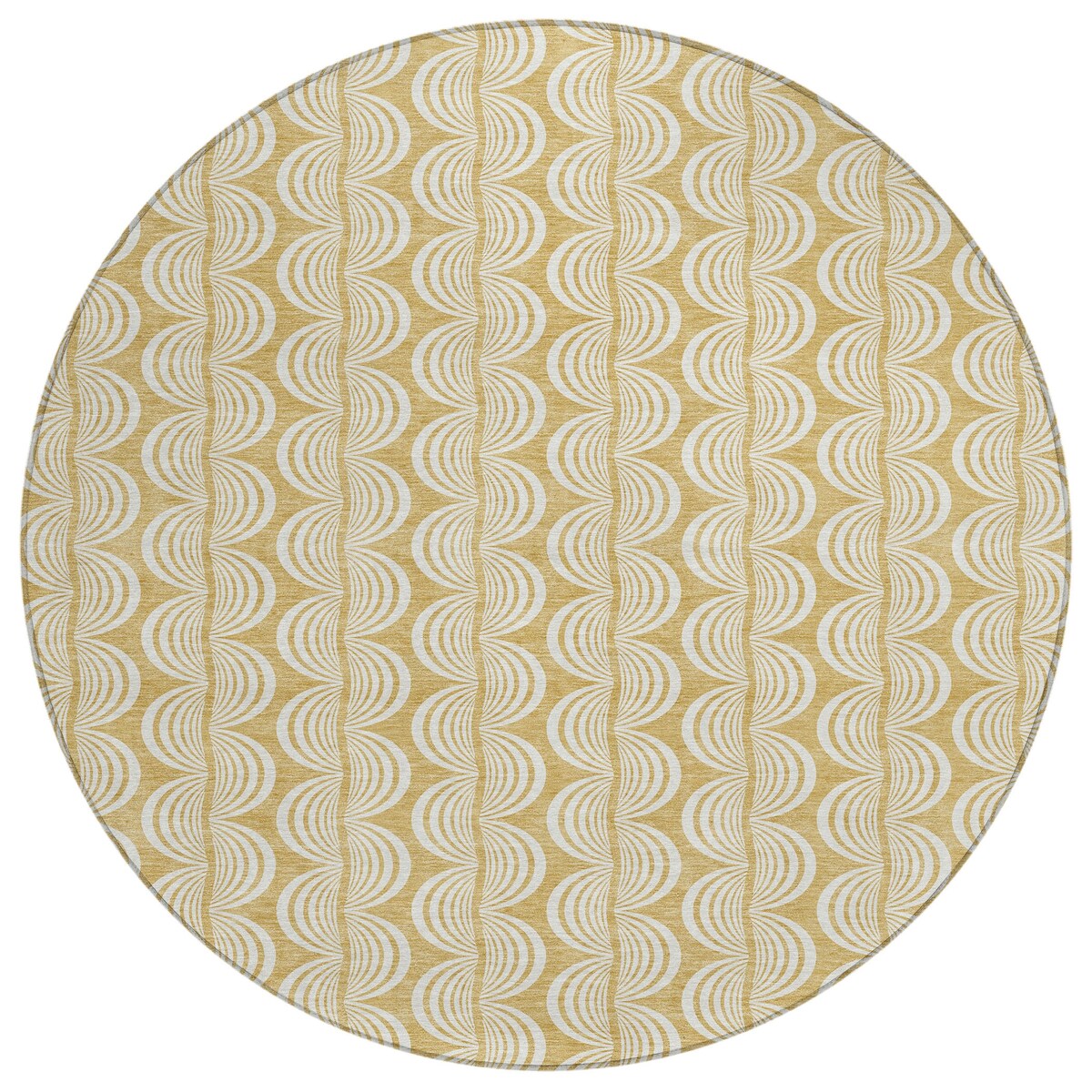 Machine Washable Indoor/ Outdoor Contemporary Chantille Rug