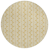 Machine Washable Indoor/ Outdoor Contemporary Chantille Rug