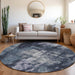 Machine Washable Indoor/ Outdoor Contemporary Chantille Rug