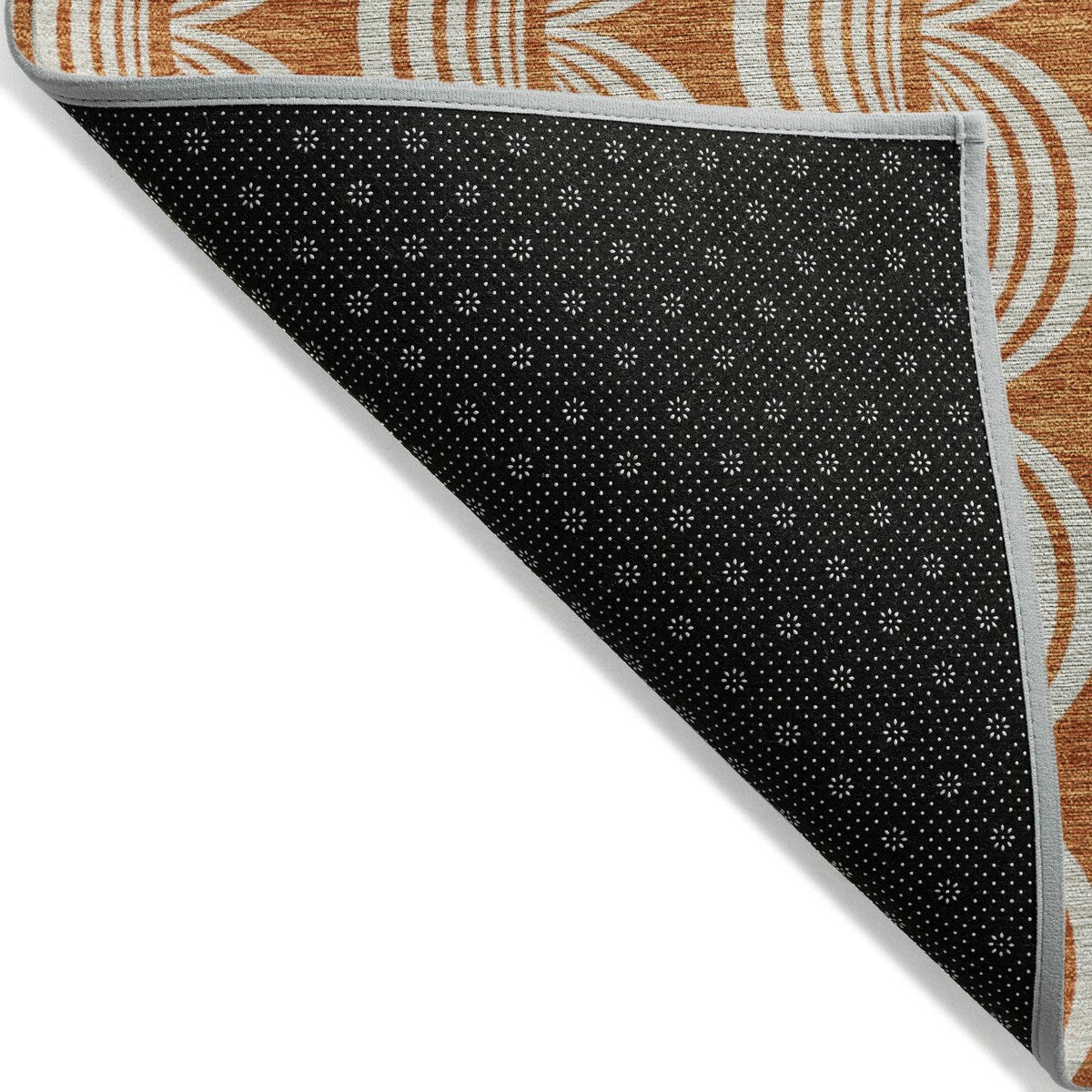 Machine Washable Indoor/ Outdoor Contemporary Chantille Rug
