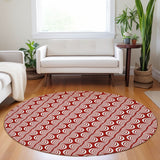 Machine Washable Indoor/ Outdoor Contemporary Chantille Rug