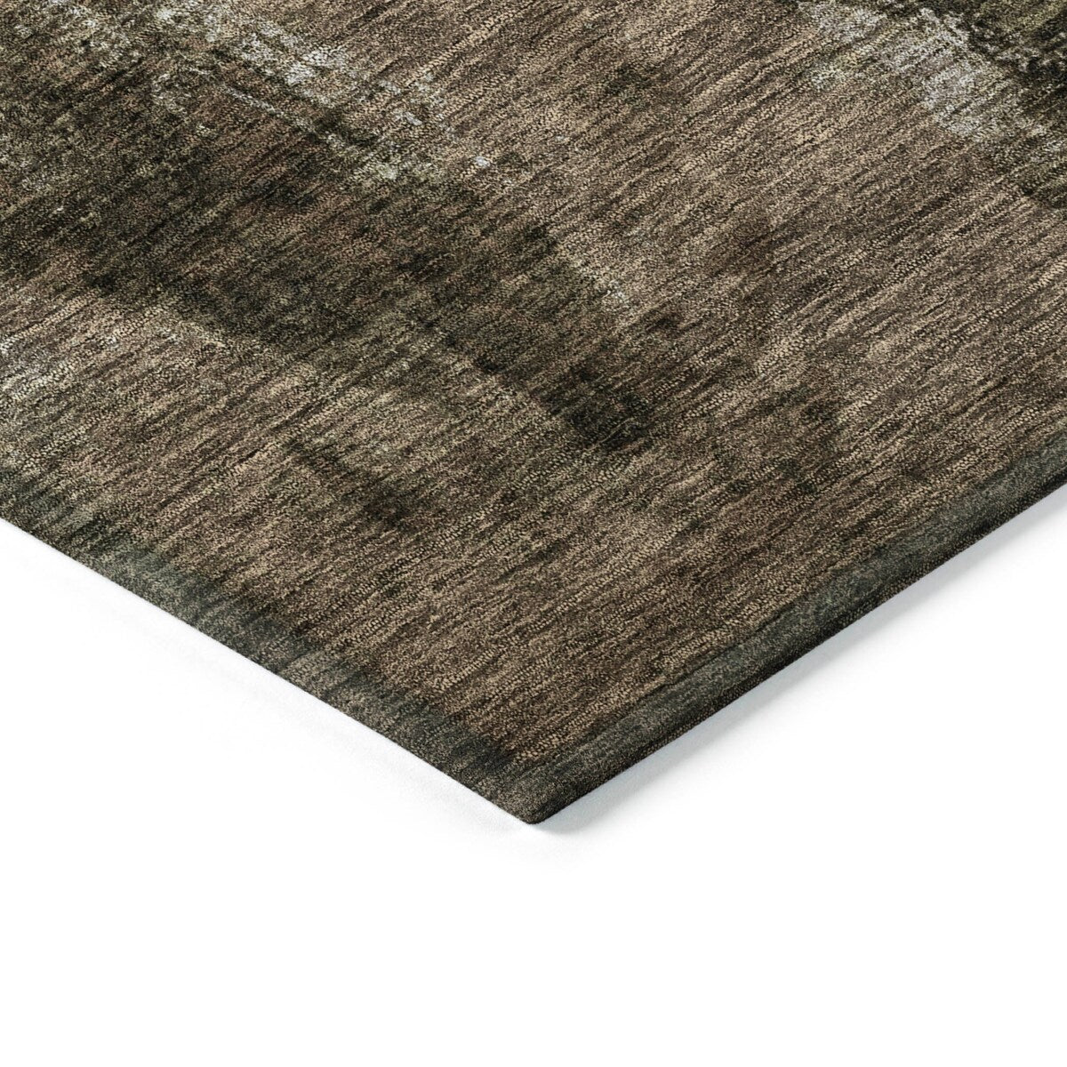 Machine Washable Indoor/ Outdoor Contemporary Chantille Rug