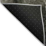 Machine Washable Indoor/ Outdoor Contemporary Chantille Rug