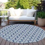 Machine Washable Indoor/ Outdoor Contemporary Chantille Rug