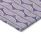 Machine Washable Indoor/ Outdoor Contemporary Chantille Rug