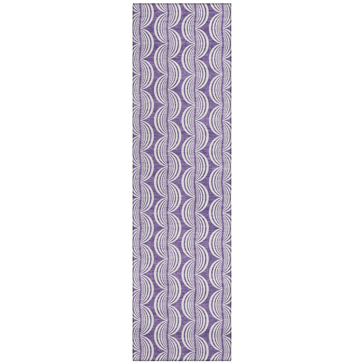 Machine Washable Indoor/ Outdoor Contemporary Chantille Rug