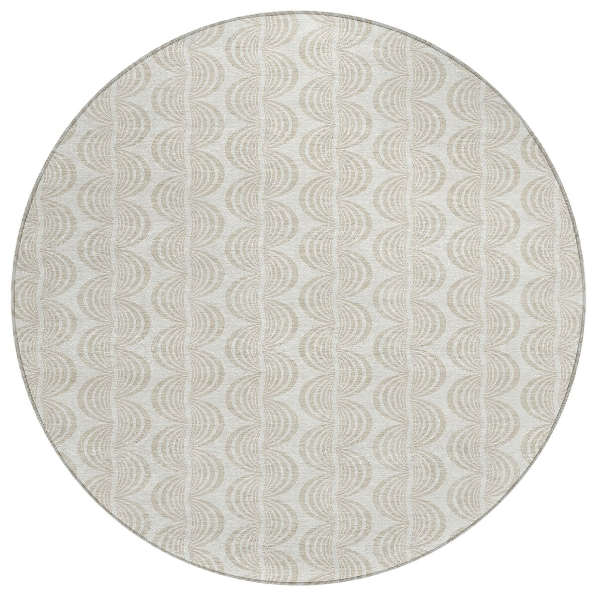 Machine Washable Indoor/ Outdoor Contemporary Chantille Rug