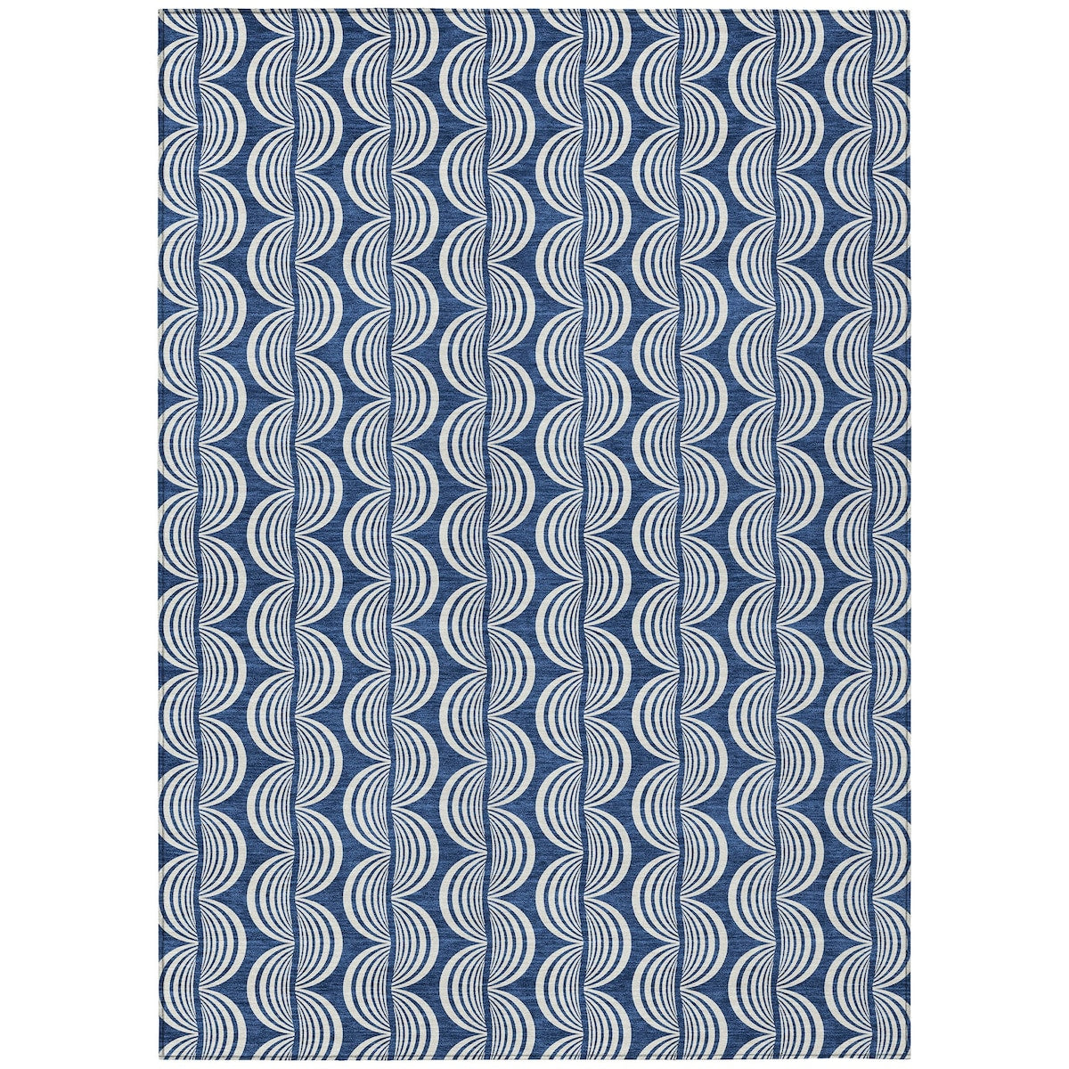 Machine Washable Indoor/ Outdoor Contemporary Chantille Rug