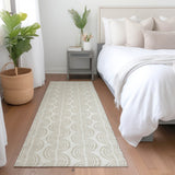 Machine Washable Indoor/ Outdoor Contemporary Chantille Rug