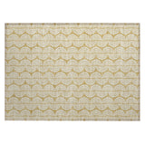 Machine Washable Indoor/ Outdoor Contemporary Chantille Rug