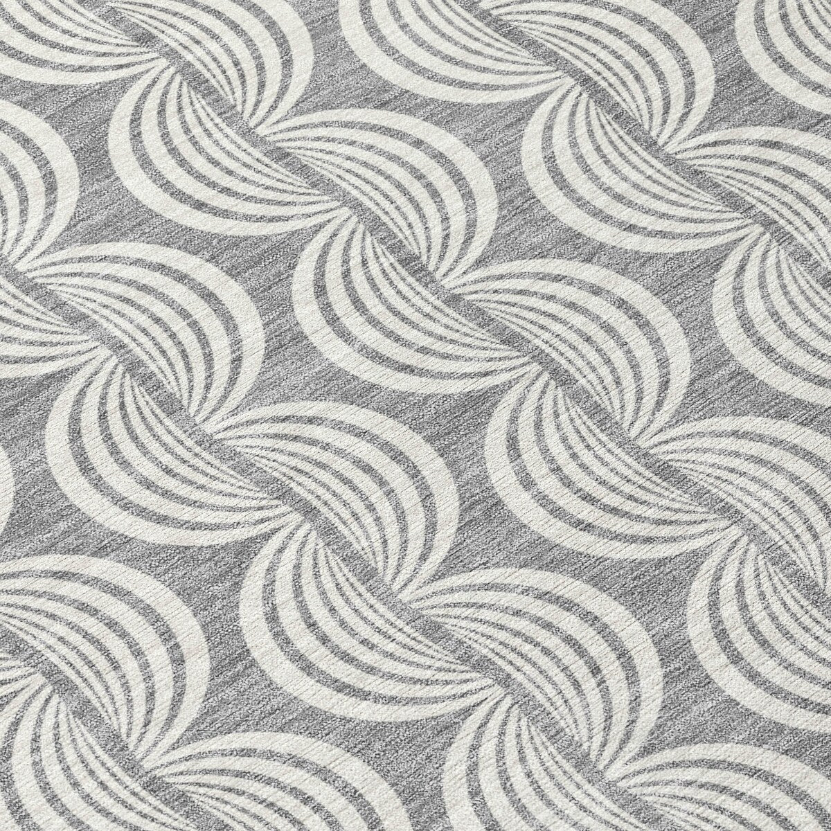 Machine Washable Indoor/ Outdoor Contemporary Chantille Rug