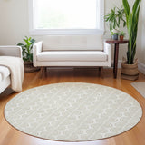 Machine Washable Indoor/ Outdoor Contemporary Chantille Rug