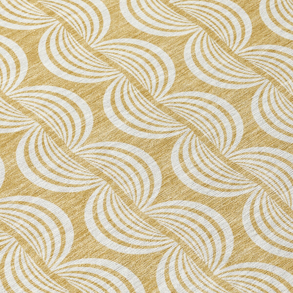 Machine Washable Indoor/ Outdoor Contemporary Chantille Rug