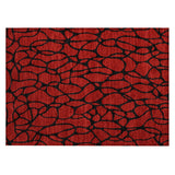 Machine Washable Indoor/ Outdoor Contemporary Chantille Rug