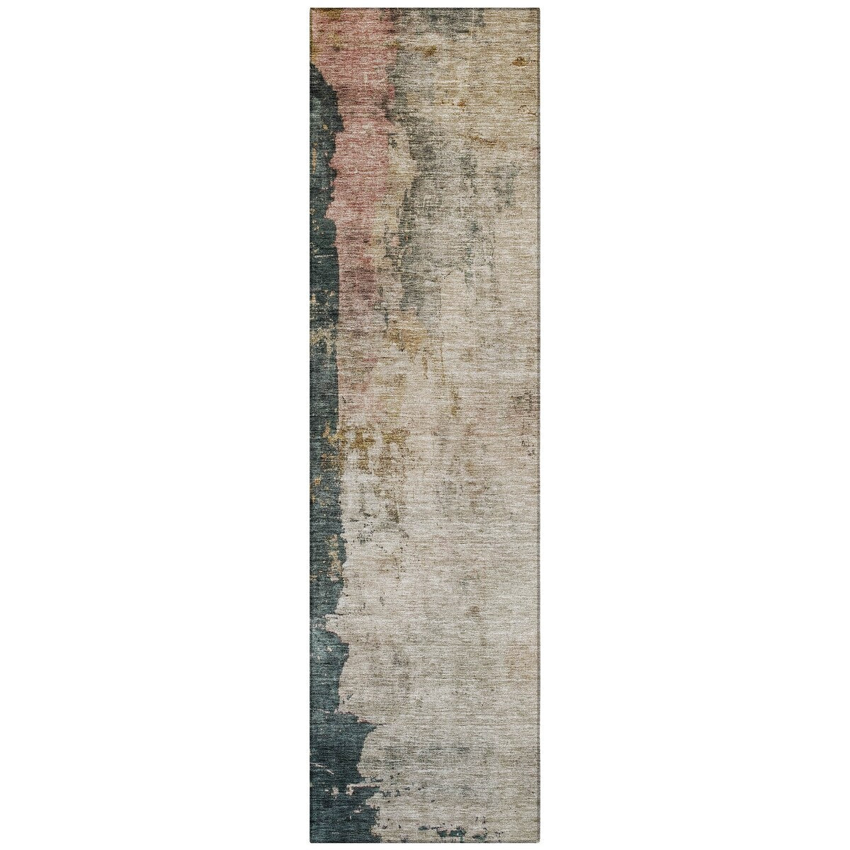 Machine Washable Indoor/ Outdoor Contemporary Chantille Rug