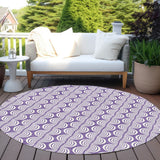 Machine Washable Indoor/ Outdoor Contemporary Chantille Rug