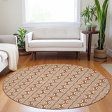 Machine Washable Indoor/ Outdoor Contemporary Chantille Rug