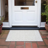 Machine Washable Indoor/ Outdoor Contemporary Chantille Rug