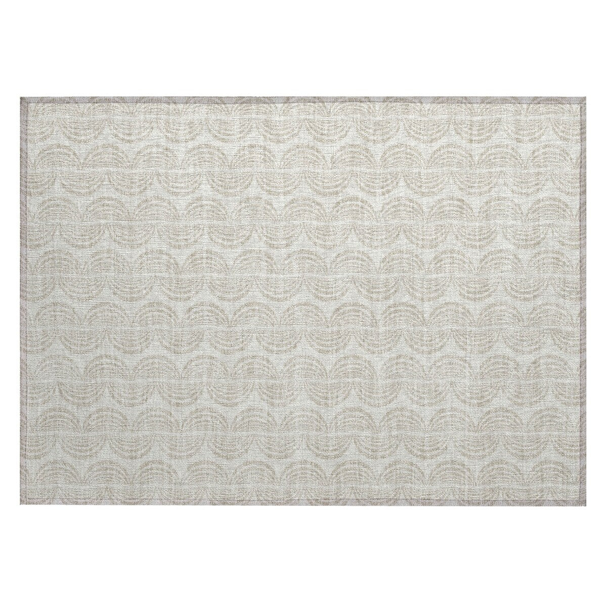 Machine Washable Indoor/ Outdoor Contemporary Chantille Rug