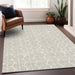 Machine Washable Indoor/ Outdoor Contemporary Chantille Rug