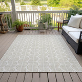 Machine Washable Indoor/ Outdoor Contemporary Chantille Rug