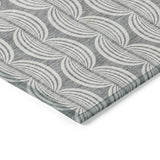 Machine Washable Indoor/ Outdoor Contemporary Chantille Rug