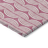 Machine Washable Indoor/ Outdoor Contemporary Chantille Rug