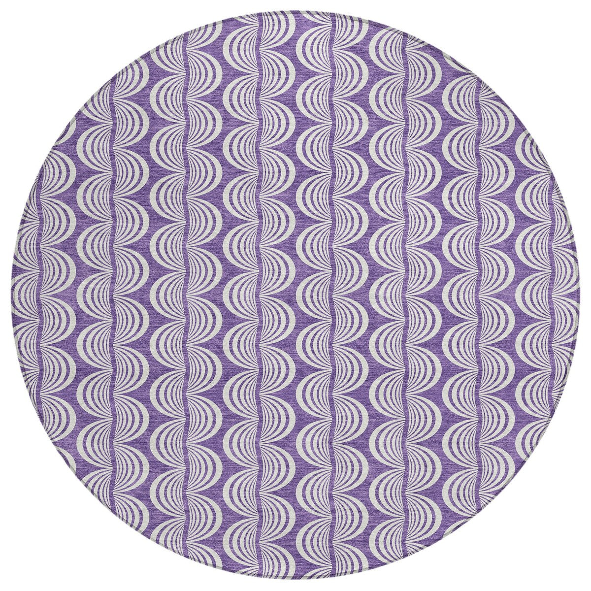 Machine Washable Indoor/ Outdoor Contemporary Chantille Rug