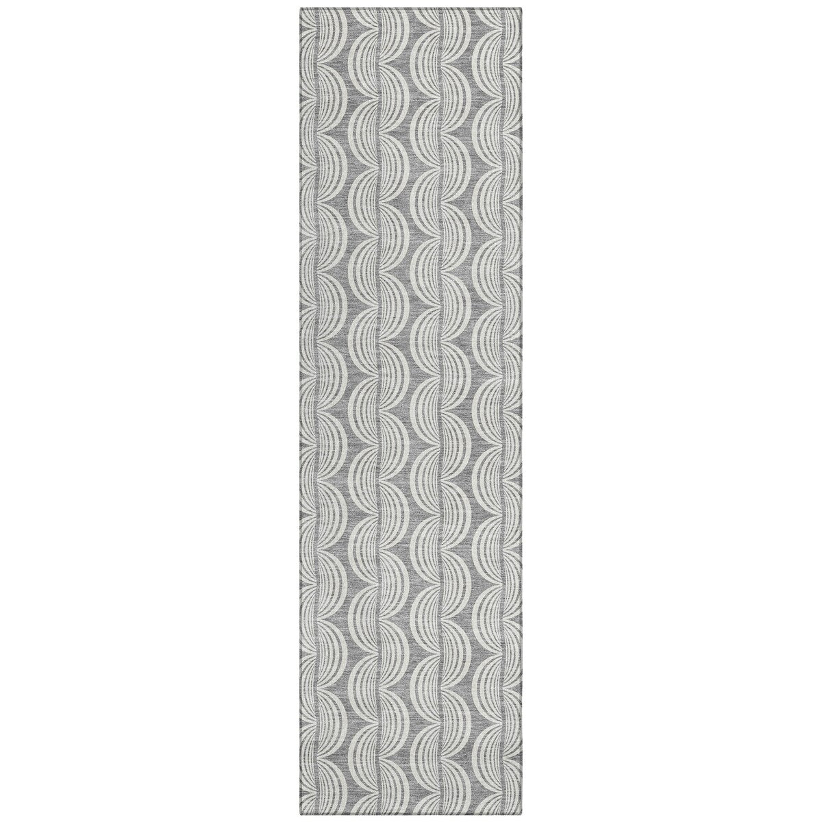Machine Washable Indoor/ Outdoor Contemporary Chantille Rug